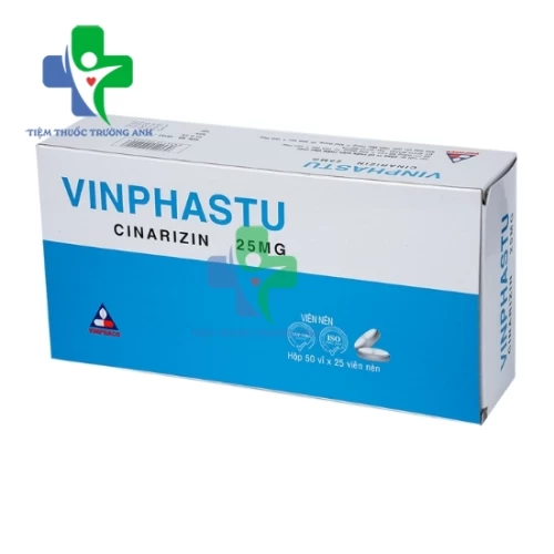 Vinphastu Vinphaco - Thuốc điều trị các biểu hiện rối loạn mạch máu não