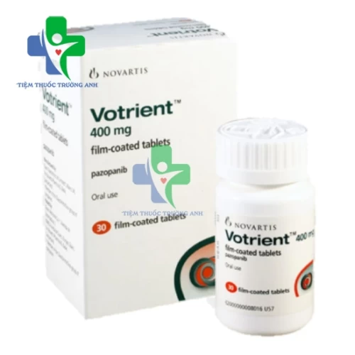 Votrient 400mg - Thuốc điều trị ung thư thận hiệu quả