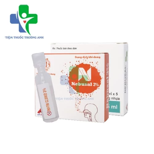 Nebusal 6% CPC1HN - Vệ sinh mũi, chống nghẹt mũi