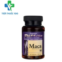 Maca Swanson 500mg - Hỗ trợ điều trị rối loạn cương dương của Mỹ