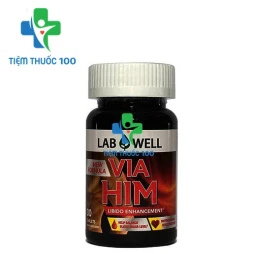 Lab Well Via Him - Hỗ trợ cải thiện tinh trùng ở nam giới của Mỹ