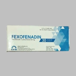 Fexofenadin 30 ODT - Thuốc điều trị viêm mũi dị ứng của SPM
