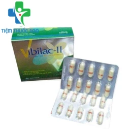 Vibilac II Blis - Hỗ trợ điều trị táo bón, tiêu chảy, đầy bụng hiệu quả
