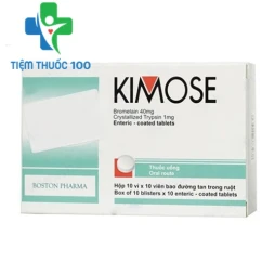 Kimose Boston Pharma - Thuốc điều trị phù nề, sưng đau hiệu quả