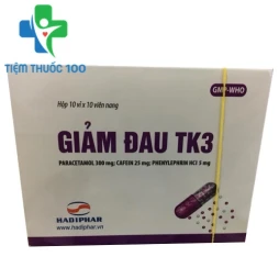 Giảm Đau TK3 - Thuốc giảm đau, hạ sốt hiệu quả