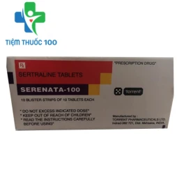 Serenata 100mg - Thuốc trị trầm cảm, rối loạn xung cực của Ấn Độ