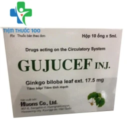 Gujucef injection - Thuốc điều trị mất trí nhớ, suy giảm trí nhớ của Hàn Quốc