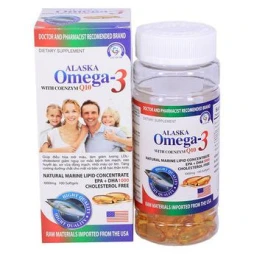 Alaska Omega 3 - Hỗ trợ chăm sóc sức khỏe cho gia đình