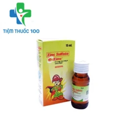 E-Zinc 60ml - Hỗ trợ bổ sung kẽm, tăng cường sức đề kháng cho cơ thể