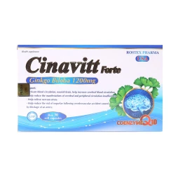 Cinavitt Forte - Hoạt huyết giúp tăng cường lưu thông máu não