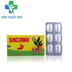 Suncurmin viên - Hỗ trợ điều trị viêm loét dạ dày tá tràng hiệu quả