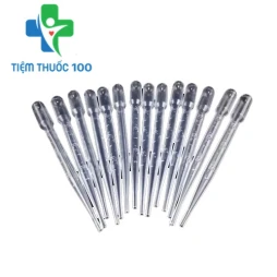 Pipet Pasteur nhựa 1ml, 3ml - Dụng cụ giúp nhỏ giọt hóa chất