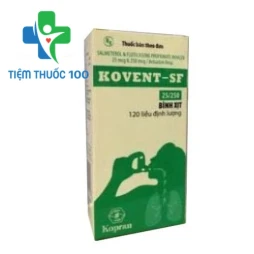 Kovent SF - 25/250 - Thuốc điều trị bệnh lý đường hô hấp hiệu quả