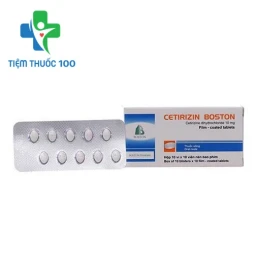 Cetirizin Tab.10mg - Thuốc điều trị viêm mũi dị ứng của Boston