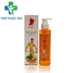 Gel tan mỡ Katura với thành phần tự nhiên an toàn cho người sử dụng