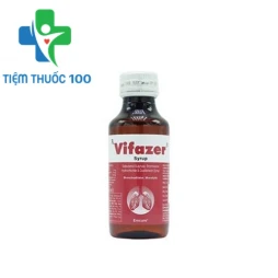 Vifazer Syr.100ml - Thuốc điều trị các bệnh lý đường hô hấp của Ấn Độ