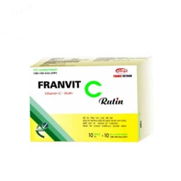 Franvit Rutin C - Hỗ trợ tăng cường sức khỏe hệ tim mạch hiệu quả