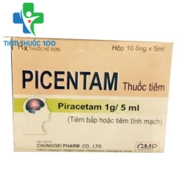 Picentam 1g/5ml - Thuốc điều trị chóng mặt, suy giảm trí nhớ của Hàn Quốc