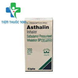 Asthalin Spr.200dose - Thuốc điều trị các bệnh đường hô hấp của Ấn Độ