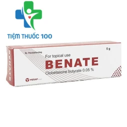 Benate 5g - Thuốc điều trị các bệnh lý ngoài da hiệu quả (10 hộp)