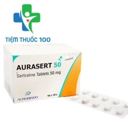 Aurasert 50 - Thuốc điều trị bệnh trầm cảm hiệu quả