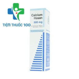 CALCIUMHASAN 500MG - Hỗ  trợ bổ sung canxi hiệu quả