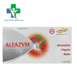 Alfazym - Hỗ trợ giảm biểu hiện đau sưng, phù nề hiệu quả