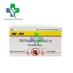 Nifephabaco 10mg - Thuốc điều trị tăng huyết áp hiệu quả