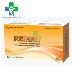 Reinal 10mg Davipharm - Điều trị dự phòng cơn đau nửa đầu