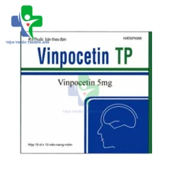 Vinpocetin TP 5mg Hataphar (viên nang)