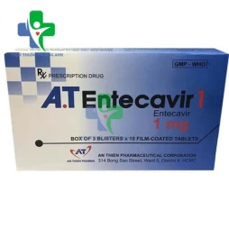 A.T Entecavir 1mg - Thuốc điều trị viêm gan B mãn tính