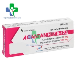 Acantan HTZ 8-12.5 An Thiên - Thuốc điều trị tăng huyết áp