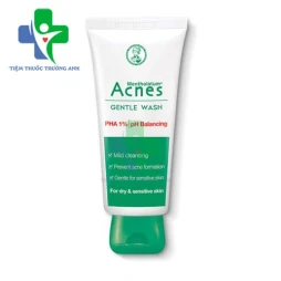Acnes Gentle Wash 100g Rhoto -Sữa rửa mặt ngừa mụn dạng gel