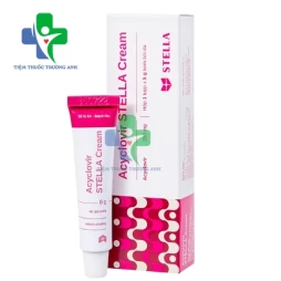 Acyclovir Stella Cream 5g - Thuốc kháng virus Herpes simplex