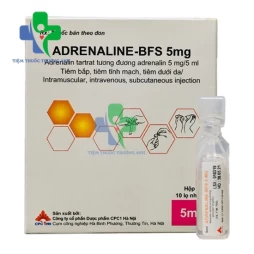 Adrenaline-BFS 5mg/5ml CPC1HN - Thuốc hồi sức tim phổi