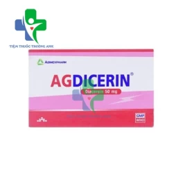 Agdicerin 50mg Agimexpharm - Thuốc điều trị thoái hóa khớp