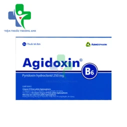 Agidoxin 250mg Agimexpharm - Thuốc điều trị thiếu hụt vitamin B6