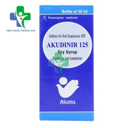 Akudinir 125mg Akums - Thuốc điều trị nhiễm khuẩn