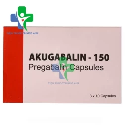 Akugabalin 150 - Thuốc điều trị đau dây thần kinh hiệu quả 