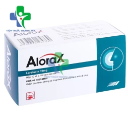 Alorax 10mg Pymepharco - Thuốc điều trị viêm mũi dị ứng, viêm da dị ứng