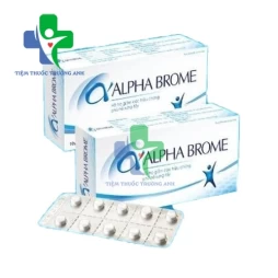 Alpha brome - Hỗ trợ giảm các triệu chứng phù nề, sưng tấy