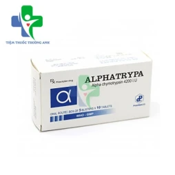 Alphatrypa 4200IU Pharbaco - Thuốc điều trị phù nề