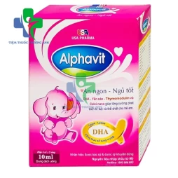 Dung dịch uống ăn ngon ngủ tốt Alphavit USA Pharma ống 10Ml