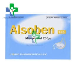 Alsoben 200mcg Unimed Pharma - Thuốc điều trị ngắn hạn loét dạ dày - tá tràng lành tính