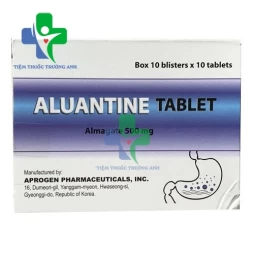 Aluantine Tablet 500mg Schnell Bio Pharma - Thuốc điều trị viêm loét dạ dày, tá tràng