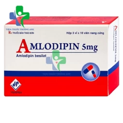 Amlodipin 5mg Vidipha (30 viên) - Thuốc điều trị tăng huyết áp