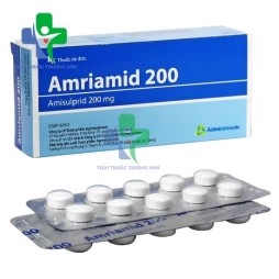 Amriamid 200 Agimexpharm - Thuốc điều trị bệnh tâm thần phân liệt