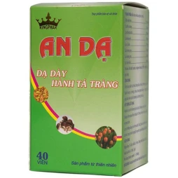Viên Uống Hỗ Trợ Điều Trị Viêm Loét Dạ Dày, Tá Tràng An Dạ Kingphar 40 Viên