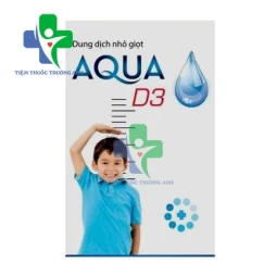 Aqua D3 10Ml - Bổ sung Vitamin D3 giúp xương chắc khỏe