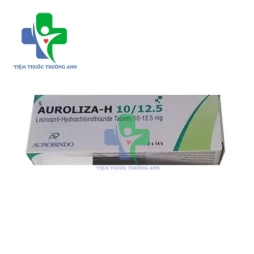 Auroliza-H 10/12.5 Aurobindo - Thuốc điều trị tăng huyết áp nguyên phát